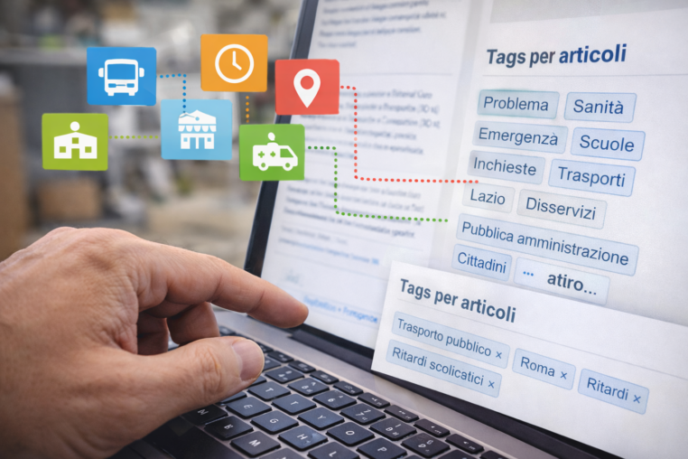 tags per articoli nei siti web