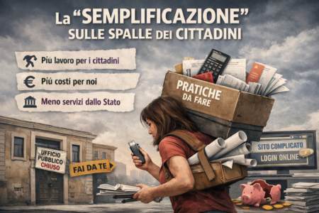 La semplificazione burocratica? Un lavoro in meno per lo Stato, uno in più per noi