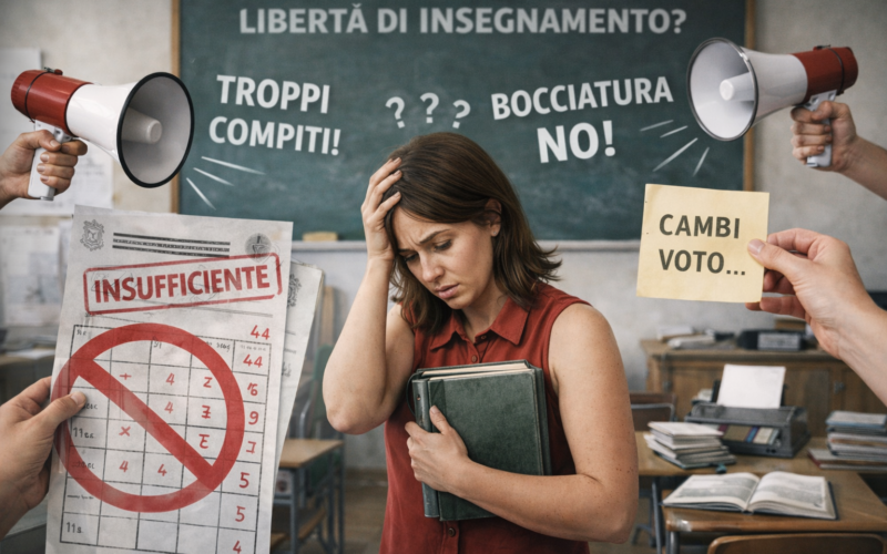 Scuola o servizio clienti? Il declino dell’autorevolezza docente